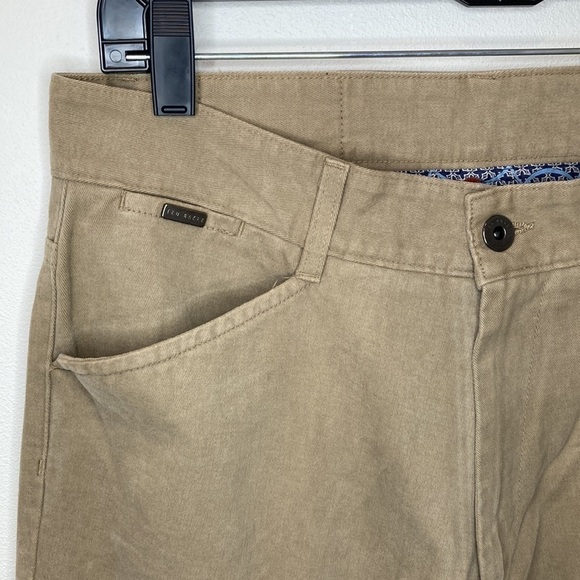 Mens Ted Baker London Cotton Pants - Picture 3 of 8